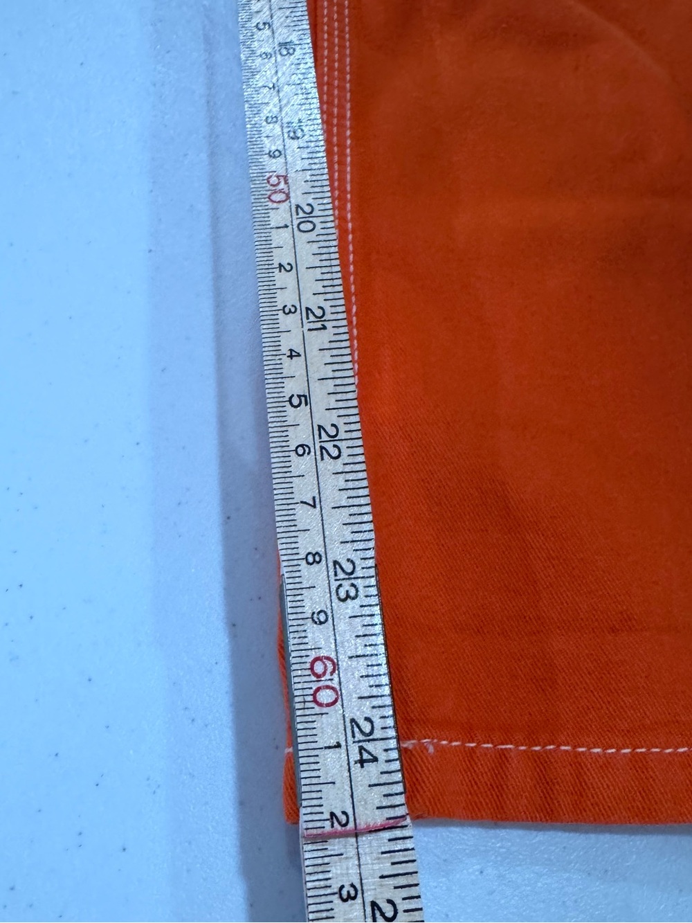 NWT Denimist Women Orange Overalls Size Medium - Picture 6 of 7